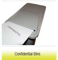 Confidential bins